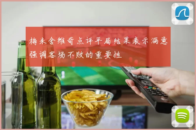 梅米舍维奇点评平局结果表示满意强调客场不败的重要性